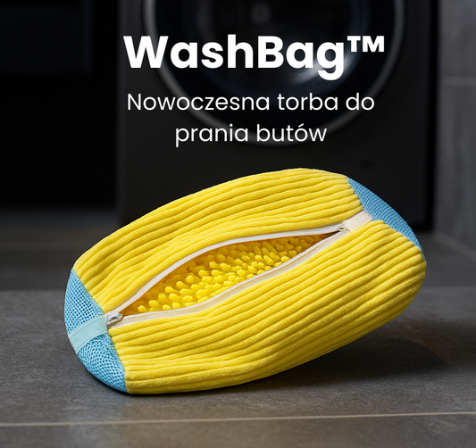 WashBag™ – Nowoczesna Torba do Prania Butów w Pralce i Suszarce